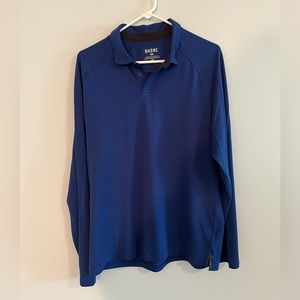 Rhone long sleeve delta pique polo